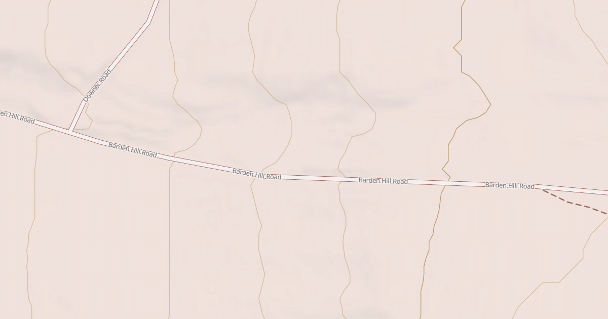 Map preview of Barden Hill Rd