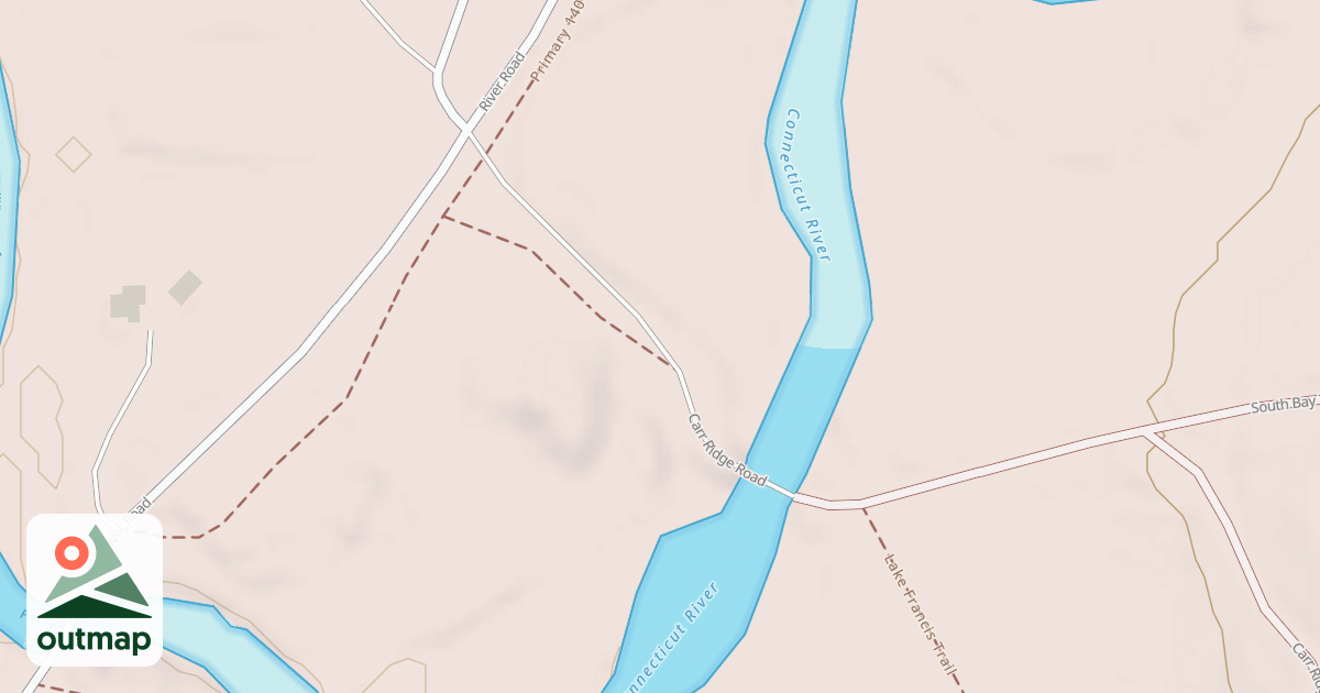Map of Carr Ridge Rd