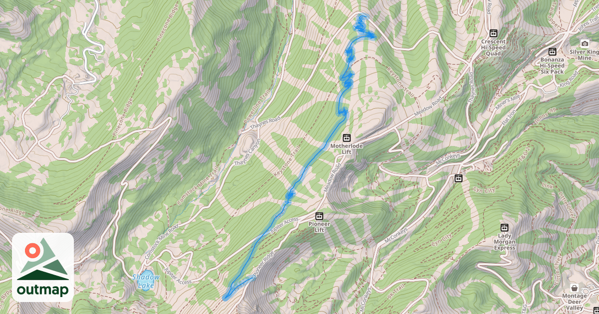 Map of Apex