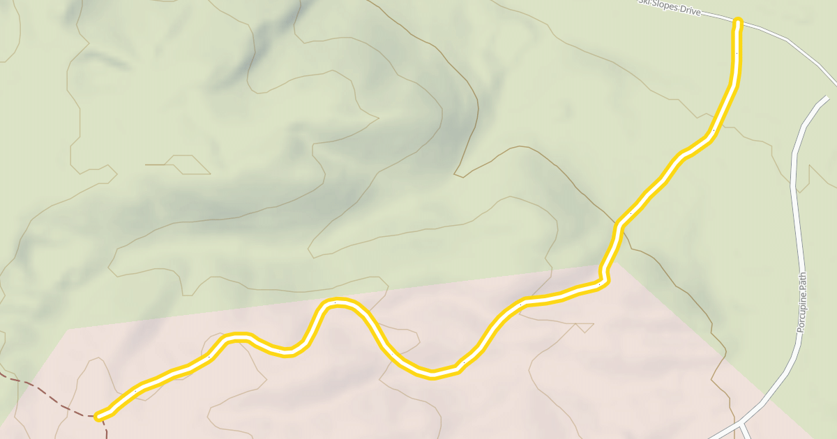 Map preview of West Ridge Trail