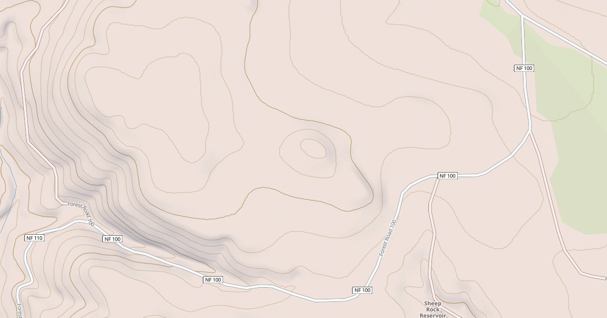 Map preview of USFS Motor Vehicle Use Map Roads {0842F4AF-1BB1-4C64-BA84-CC4EC9D96345}
