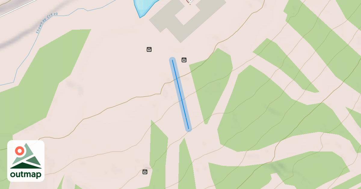 Map of Lower Bushkill