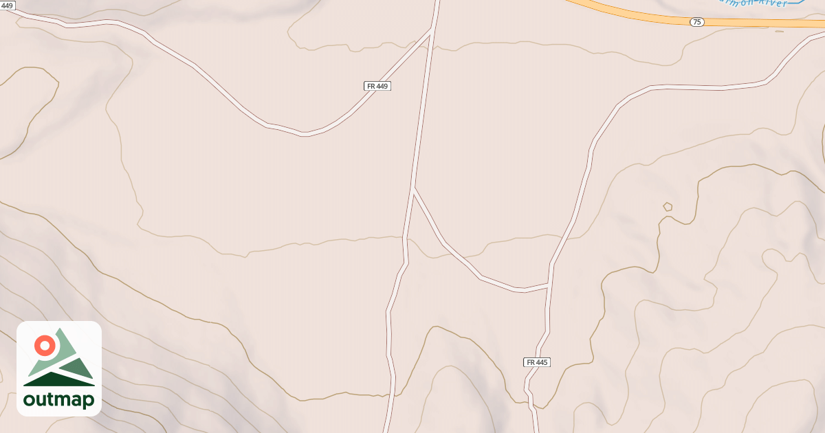 Map of GRAVEL PIT TIMBER SALE