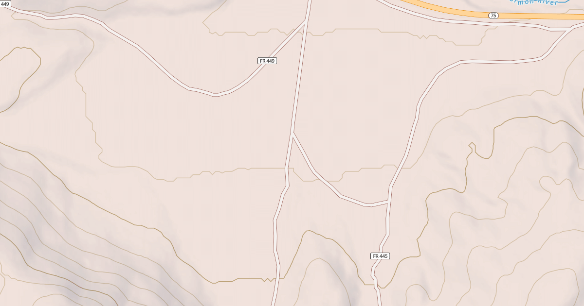 Map preview of GRAVEL PIT TIMBER SALE
