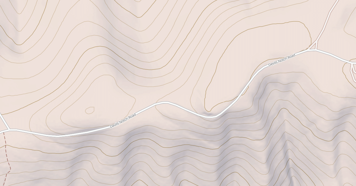 Map preview of DEVILS NOTCH