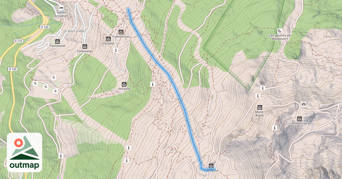 Map of Cachette