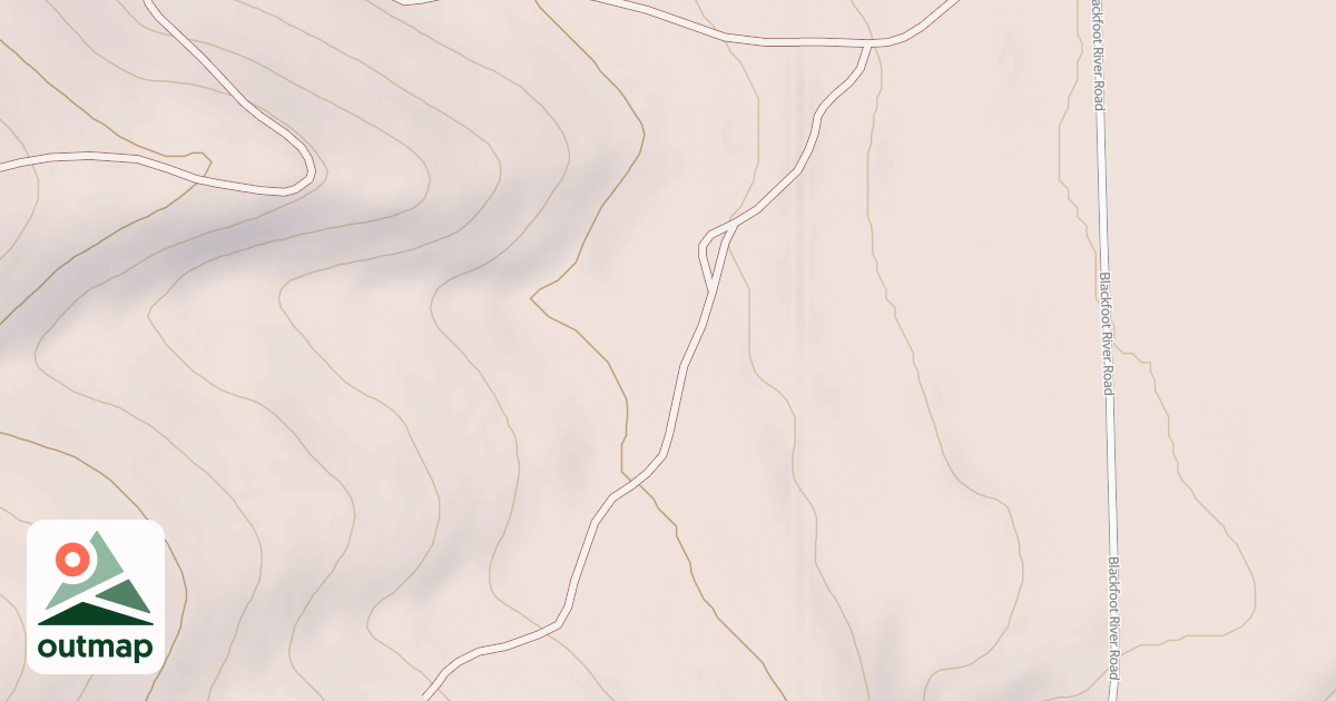 Map of SOUTH DANIELS