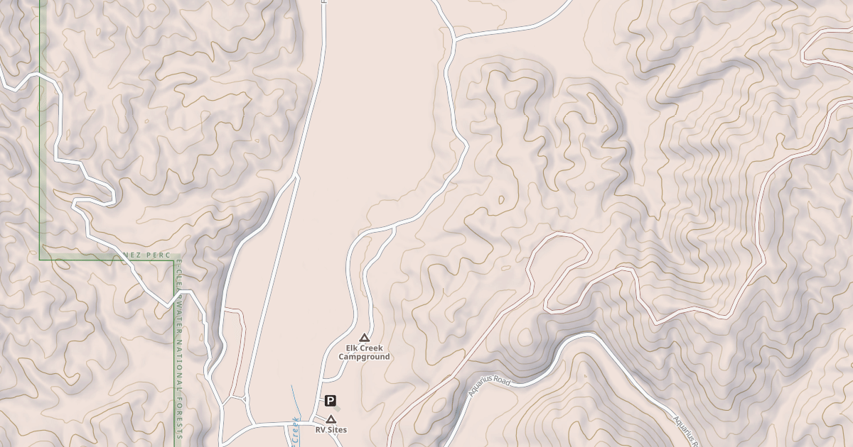 Map preview of ELK BUTTE