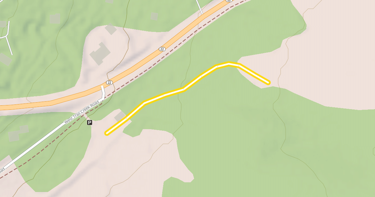 Map preview of East Fields Connector