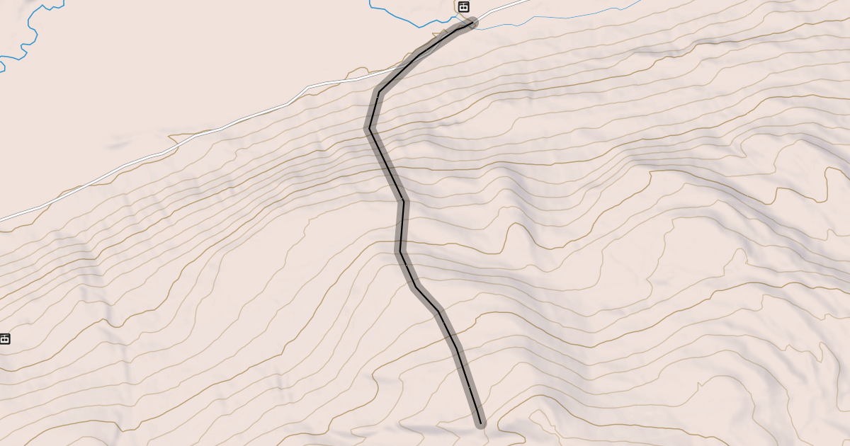 Map preview of Lower Bull Run