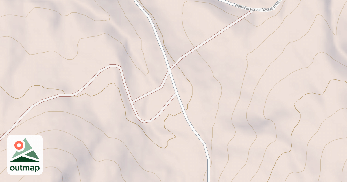 Map of BUCK CANYON