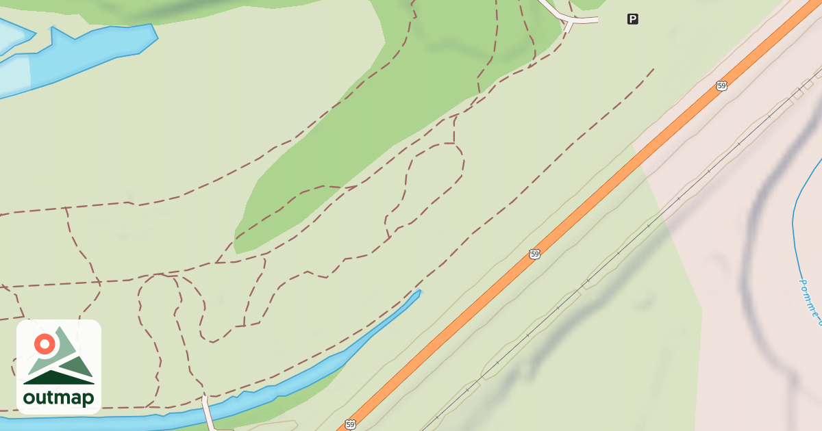 Map of Appleton Area Recreational Park