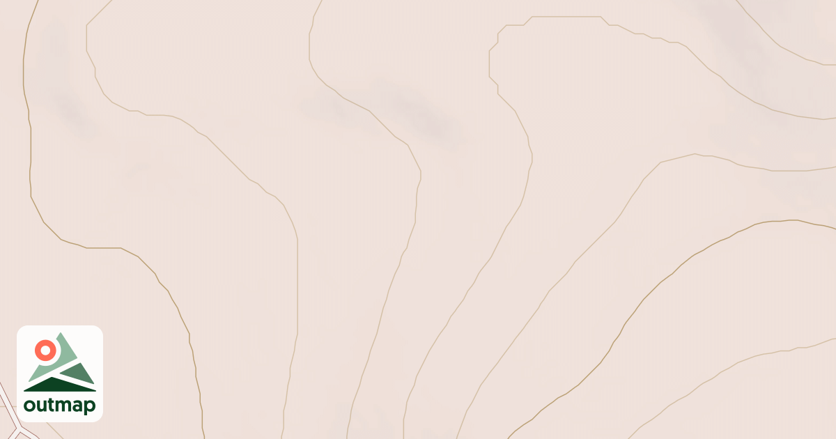 Map of DIAZ FLAT SPUR