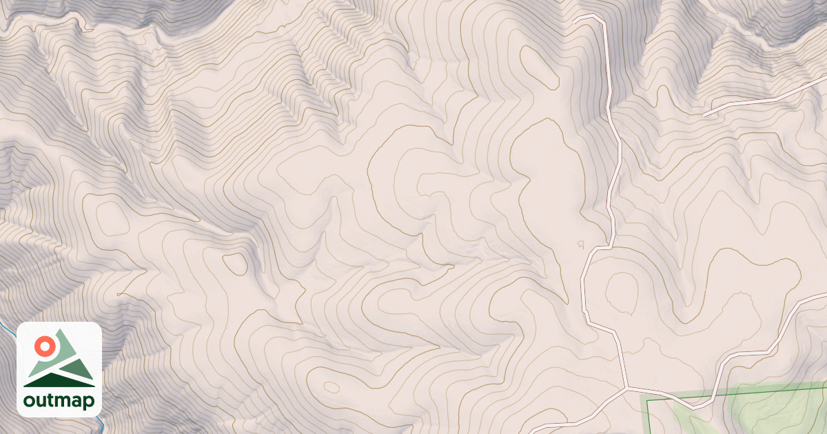 Map of Big Mtn. Loop