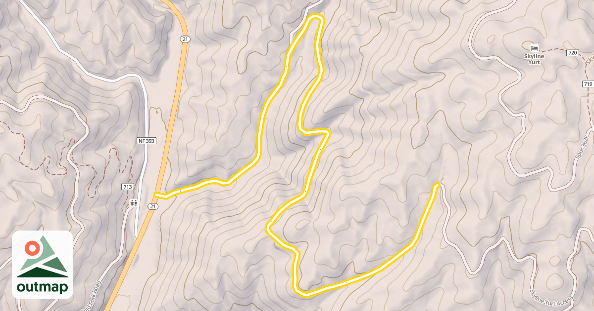 Map of Spur 362F