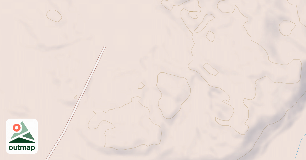 Map of Land O' Lakes Ski Trail