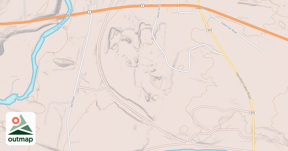 Map of Iron Mountain To Norway State Trail