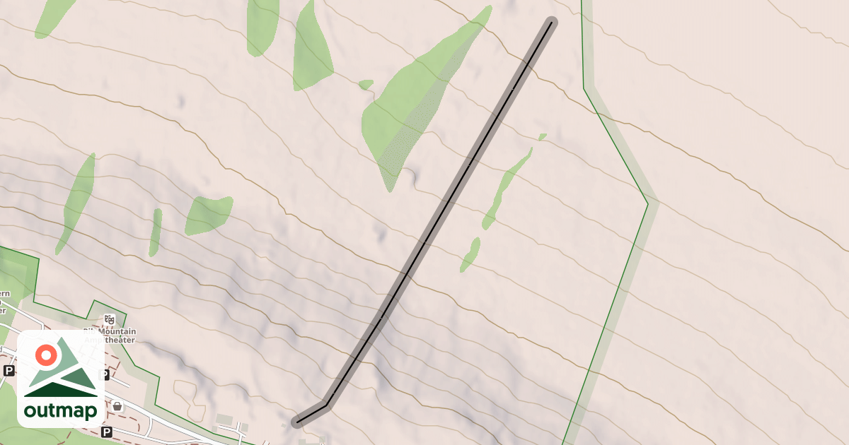 Map of Mission Ridge