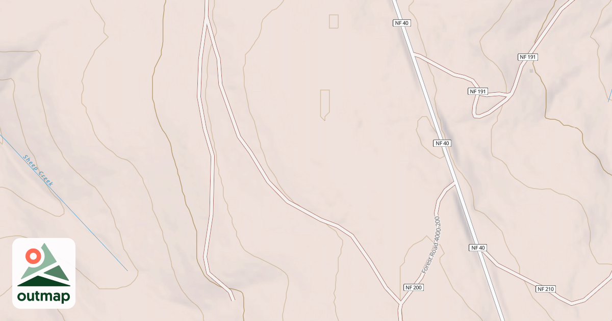 Map of OLD TEAL GARBAGE DUMP