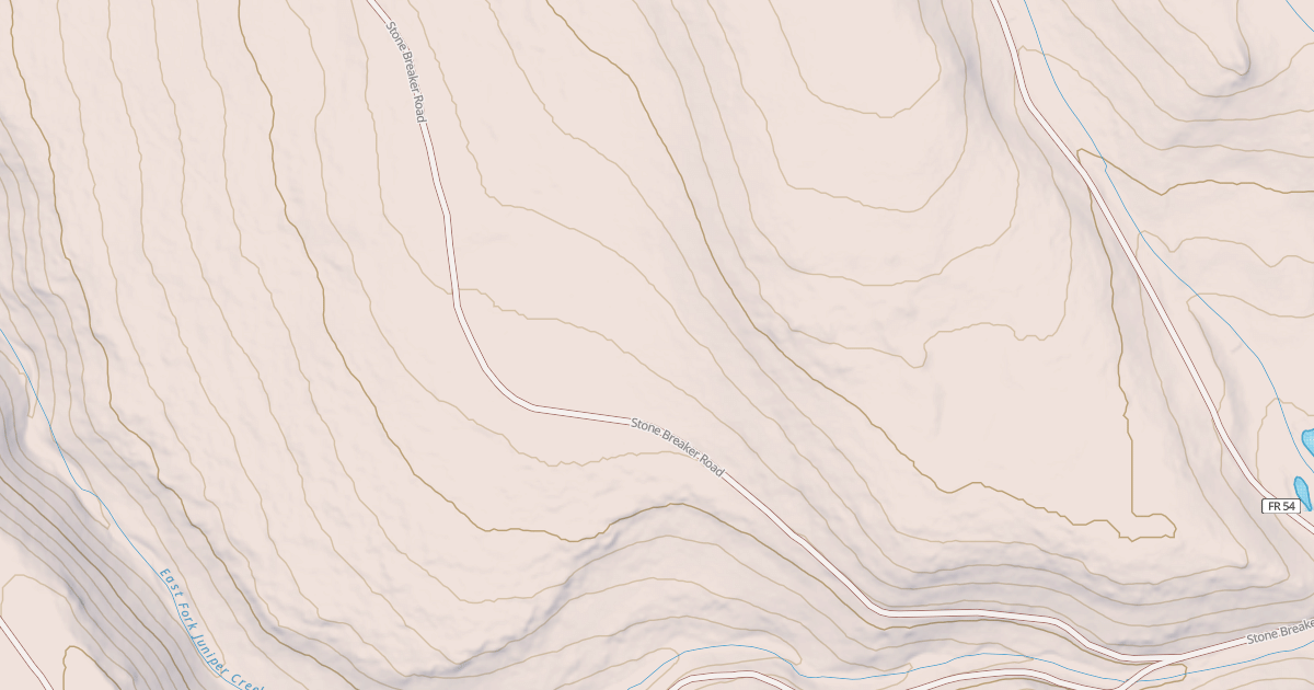 Map preview of CARY SPRING SPUR