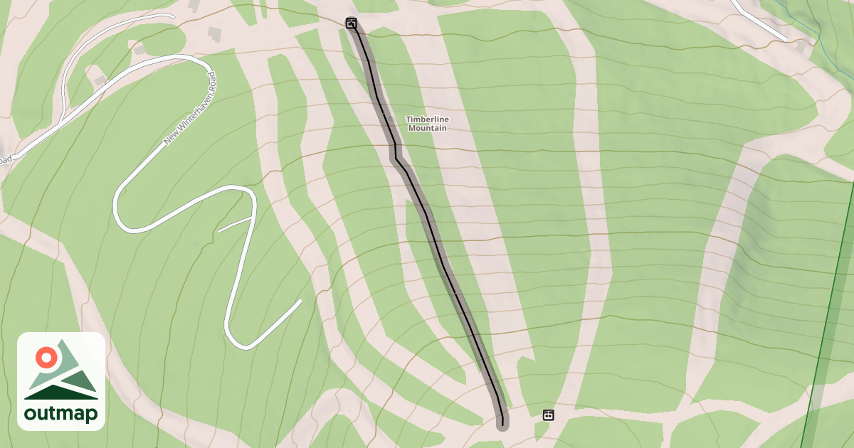 Map of Upper Thunder Draft