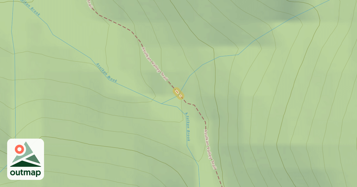 Map of Asulkan Valley Trail