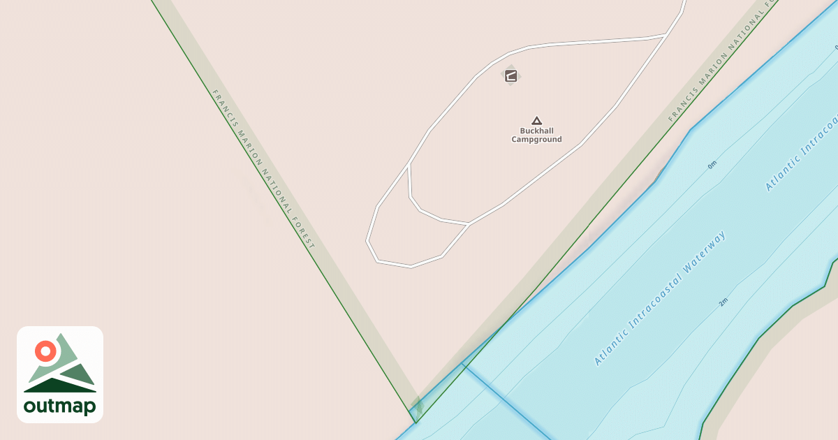 Map of BUCKHALL DUMP STATION
