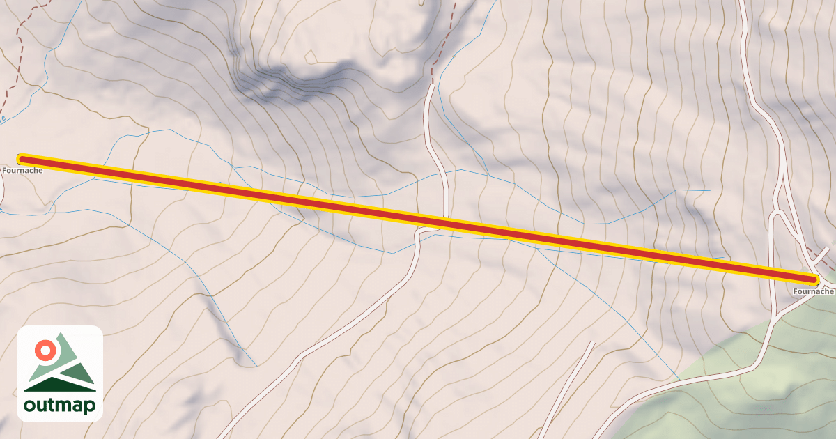 Map of Fournache