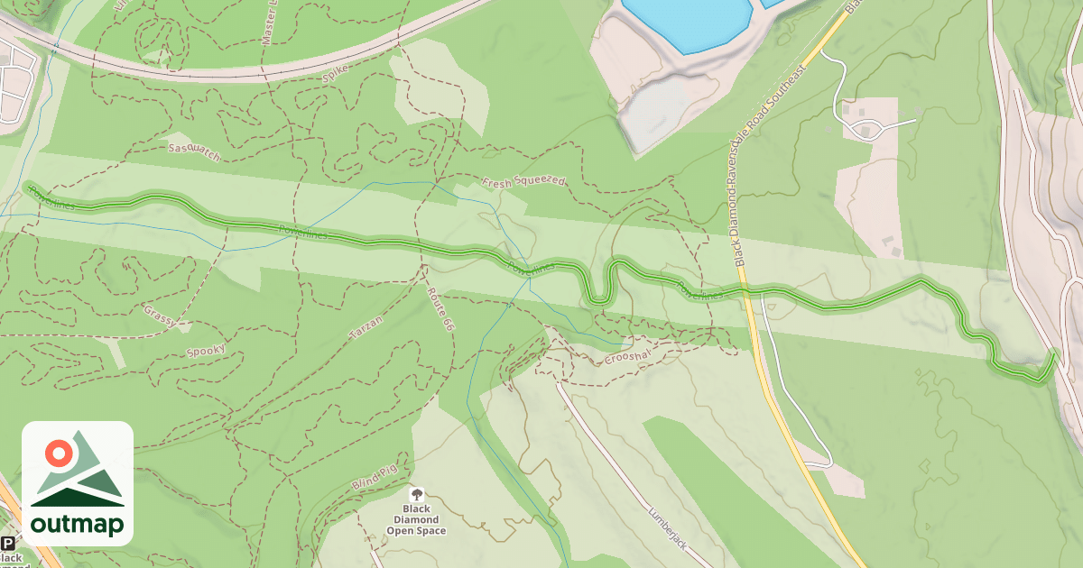 Map of Powerlines