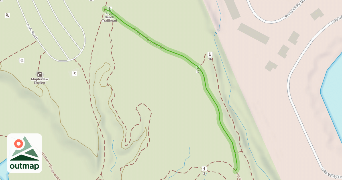 Map of Green (Two Track)