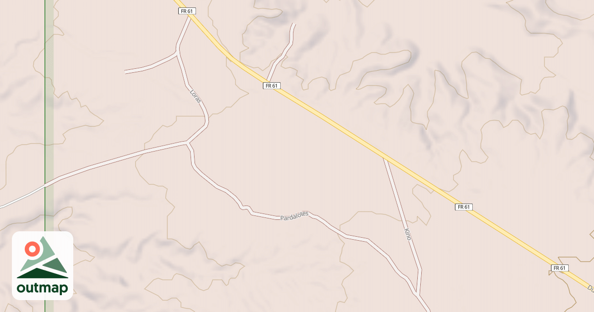 Map of PARDALOTES