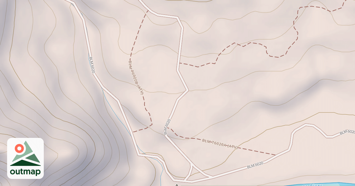 Map of BLM National GTLF Public Motorized Roads 282ed1d3-413a-4a37-a276-afbe9a4dca0f
