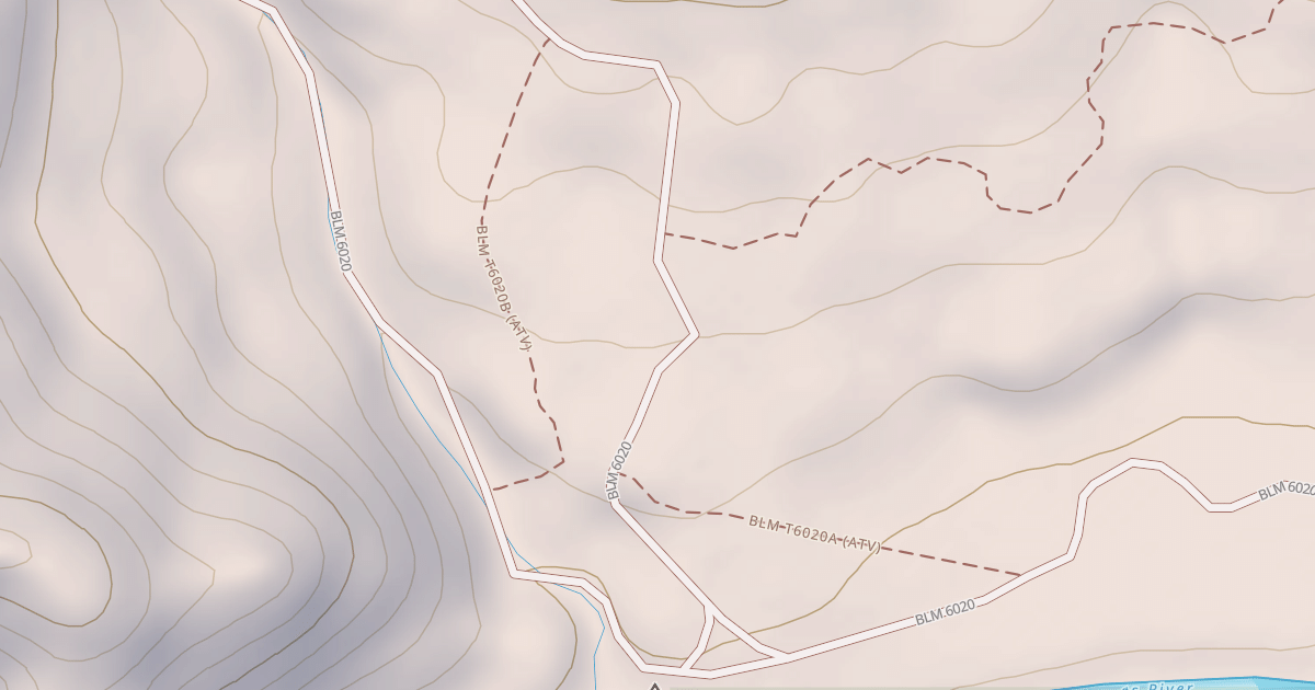 Map preview of BLM National GTLF Public Motorized Roads 282ed1d3-413a-4a37-a276-afbe9a4dca0f