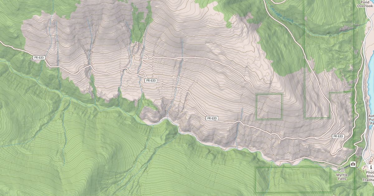 Map preview of MYRTLE CREEK