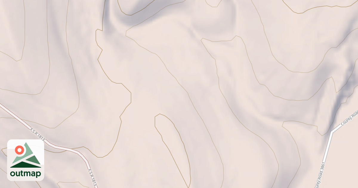 Map of USFS Motor Vehicle Use Map Roads {8CB0F6A9-A34A-414C-937D-F7A6F2F85962}