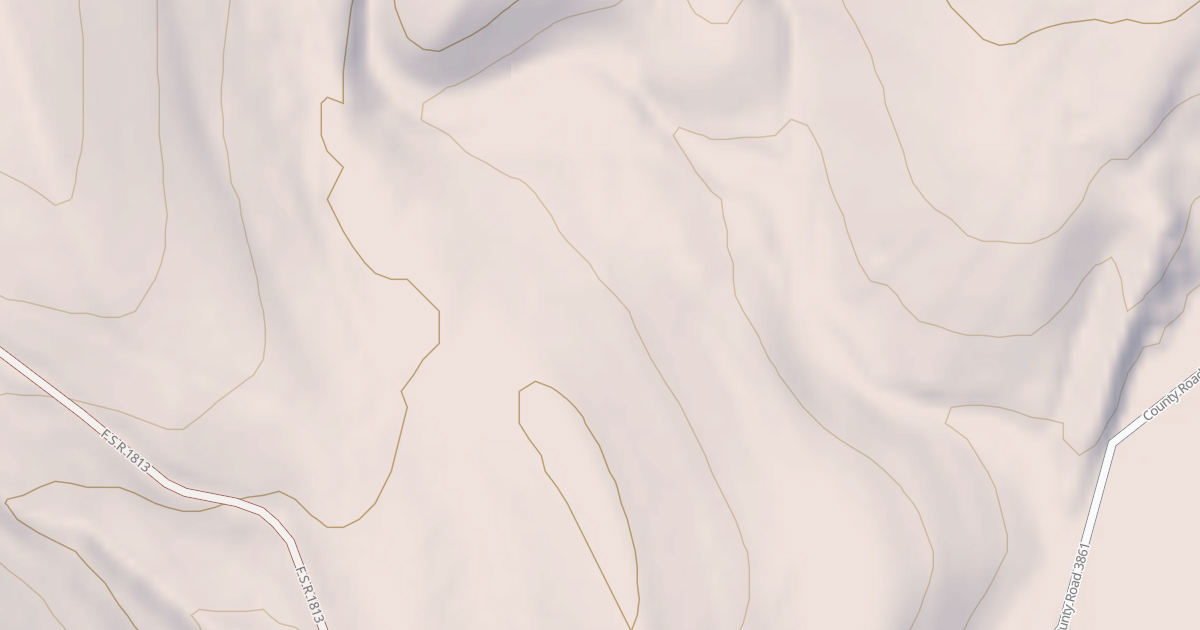 Map preview of USFS Motor Vehicle Use Map Roads {8CB0F6A9-A34A-414C-937D-F7A6F2F85962}