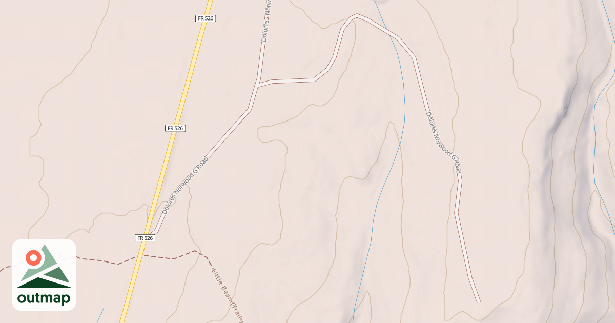 Map of DOLORES NORWOOD G