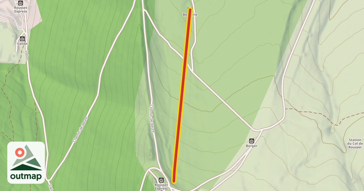 Map of Bergerie