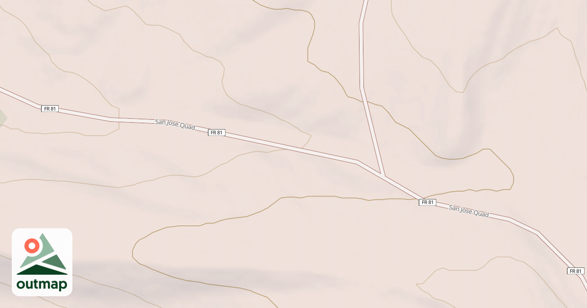 Map of USFS National Forest System Roads {5AA79AFF-D924-4132-B401-3072569D0EC7}