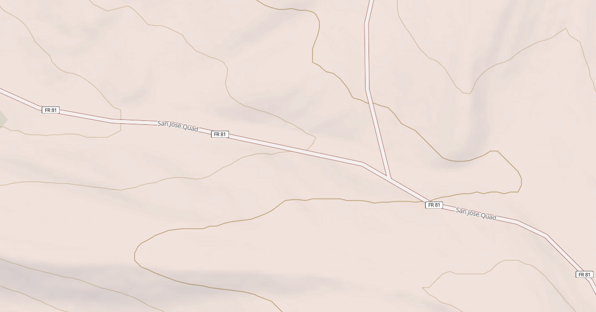 Map preview of USFS National Forest System Roads {5AA79AFF-D924-4132-B401-3072569D0EC7}
