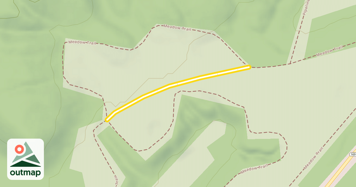 Map of Meadow Trail