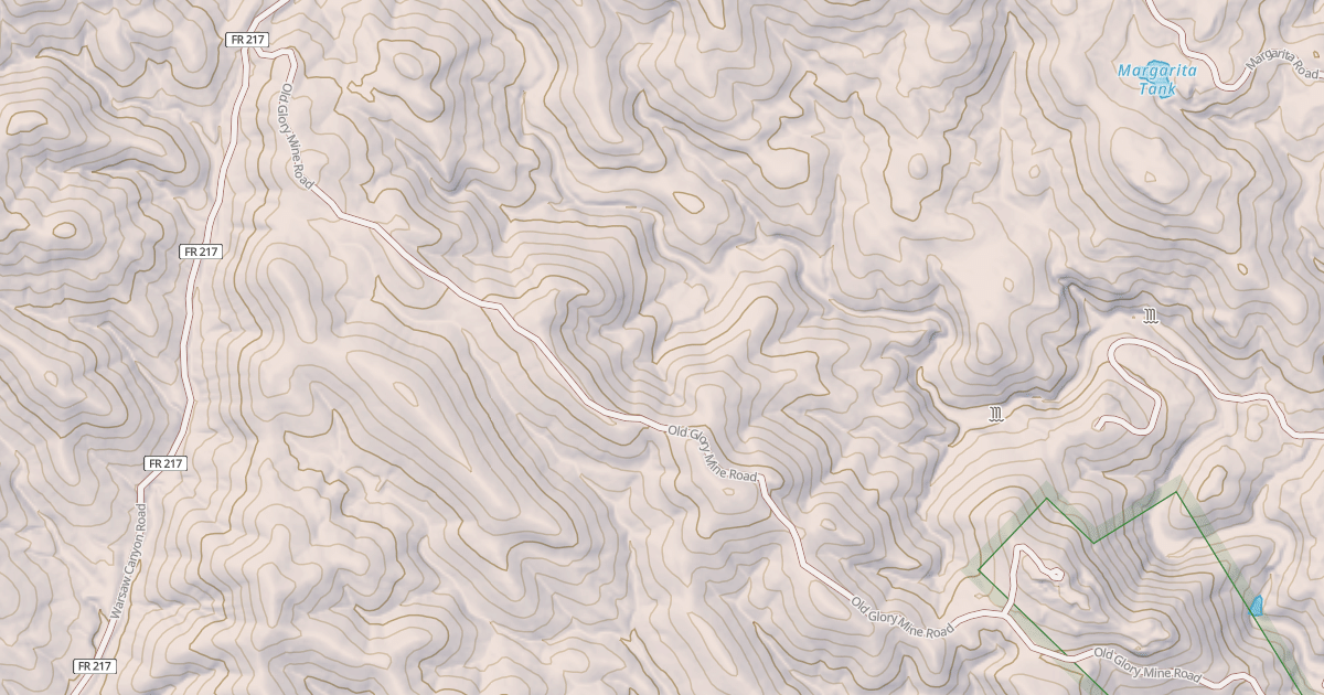 Map preview of OLD GLORY MINE