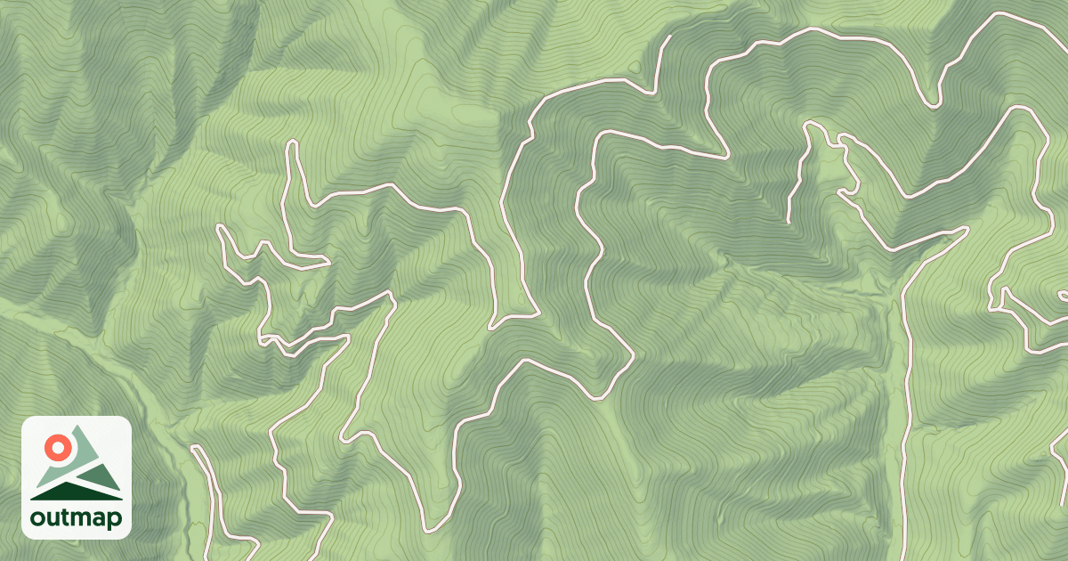 Map of DRIVEWAY RIDGE