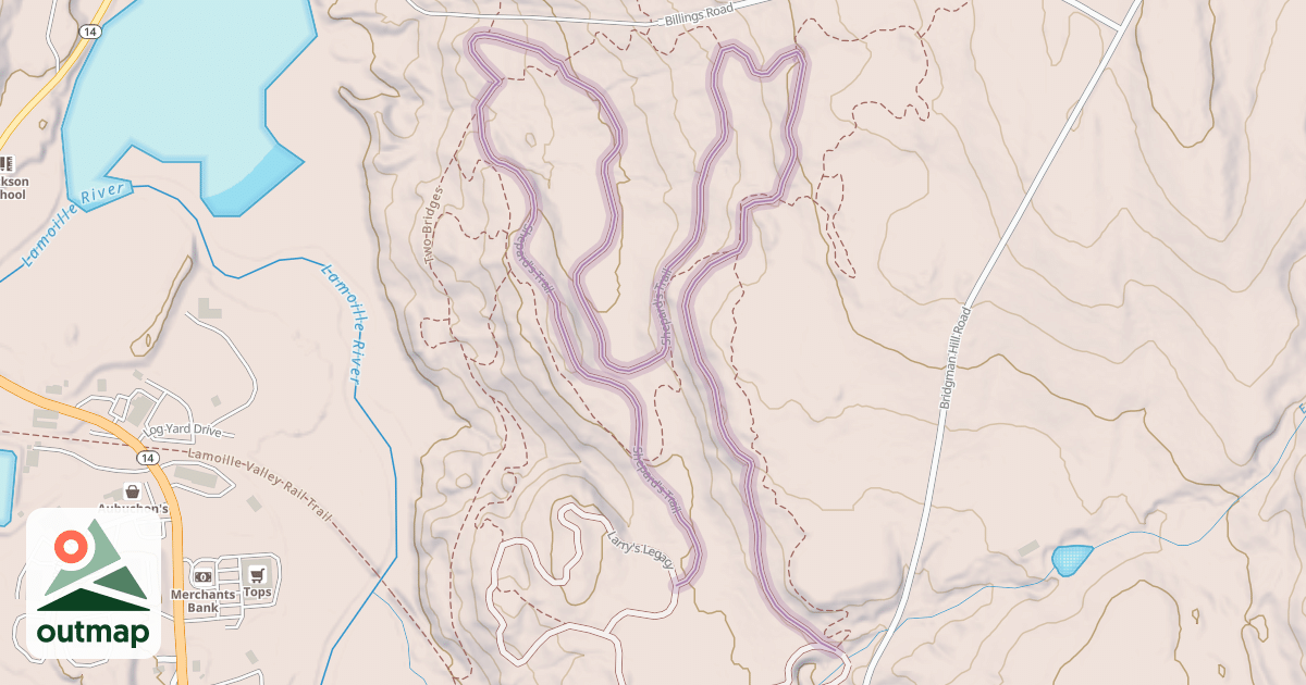 Map of Shepard's Trail