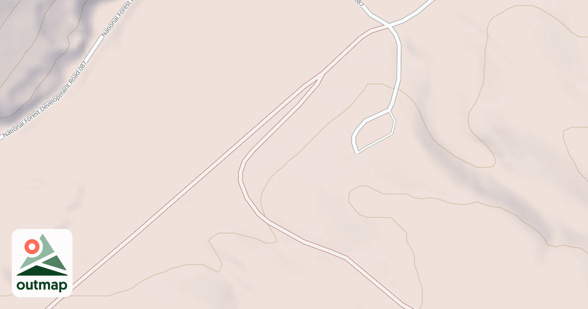 Map of CARIBOU GS OVERFLOW