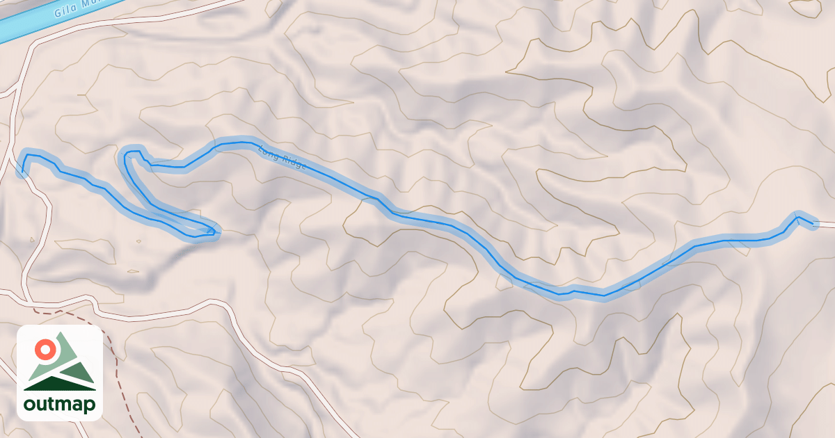 Map of Long Ridge