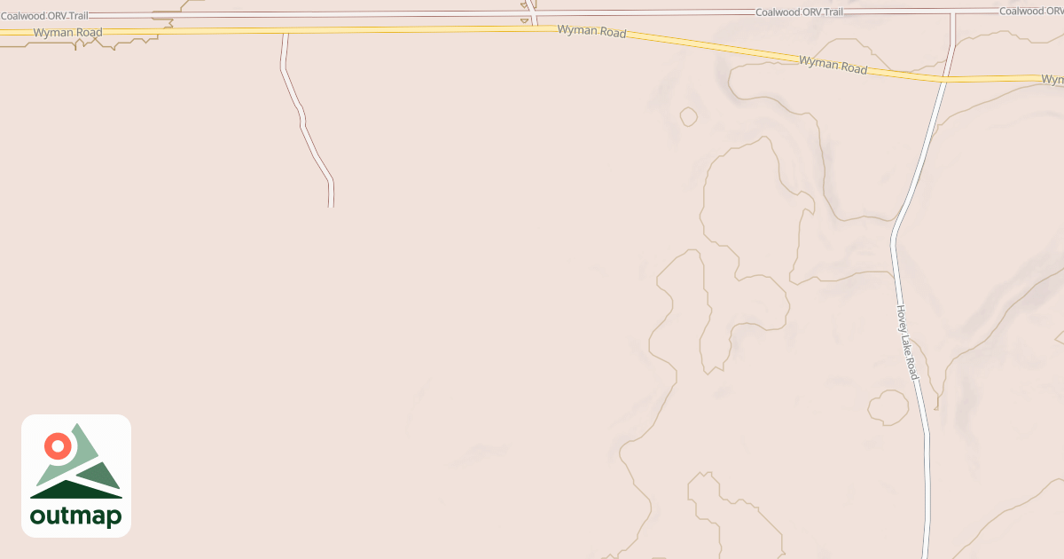 Map of COALWOOD SPUR G