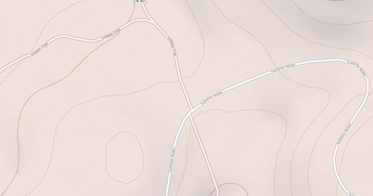 Map preview of USFS National Forest System Roads {6A88D830-9E88-40BF-8D0C-DE335691AB58}