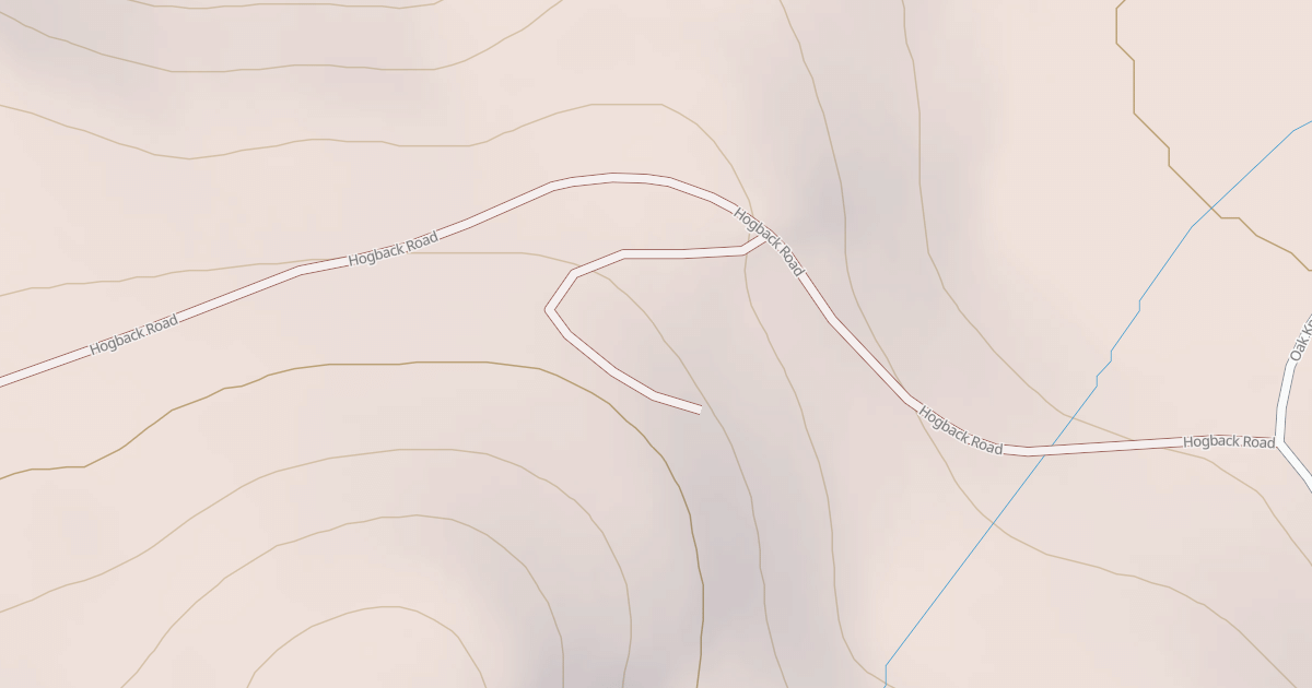 Map preview of HOGBACK