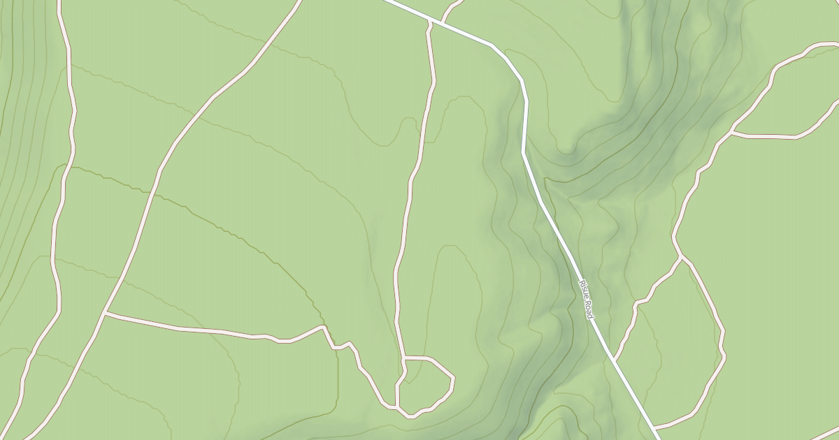 Map preview of FLAT SPUR ROAD